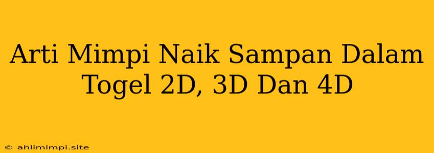 Arti Mimpi Naik Sampan Dalam Togel 2D, 3D Dan 4D